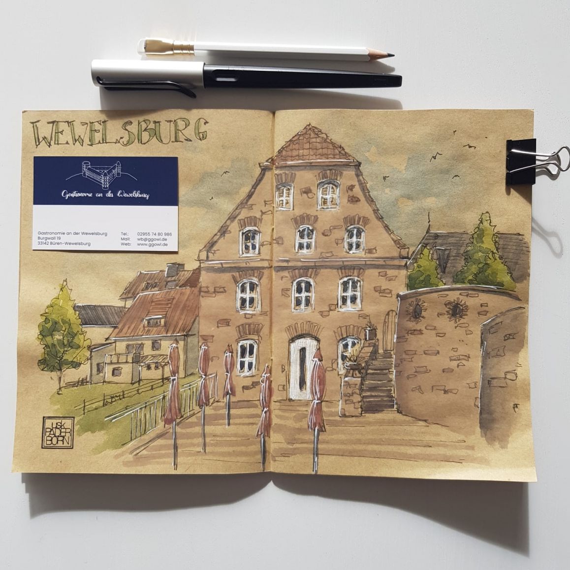 Urban Sketchers Paderborn_ Marion